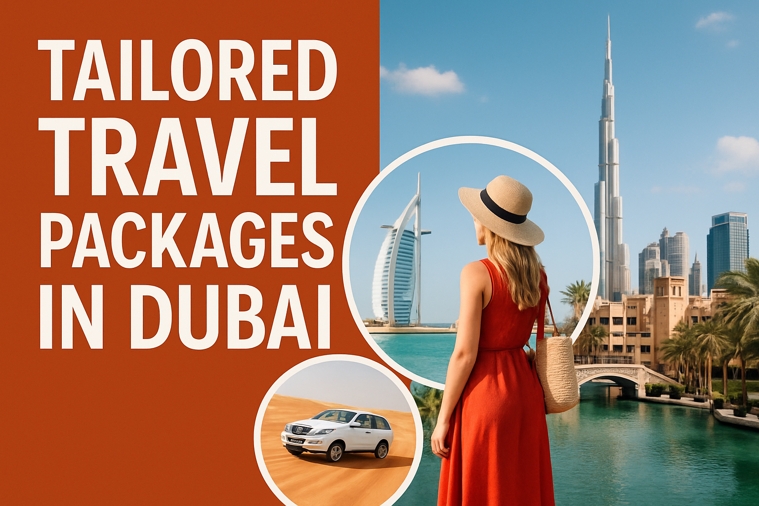 Tailored travel packages in Dubai